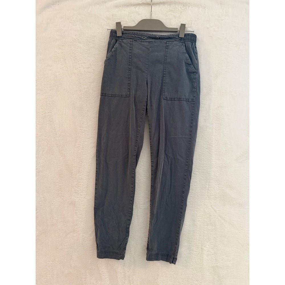Orvis Womens XS Gray Tencel Lyocell‎ Blend Utility Jogger Pants Elastic Waist
